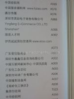 2010第十届中国国际染料工业及纺织化学品展览会（CANTONDYE）展商名录