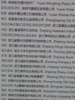 2010第四届广州紧固件交易展展商名录