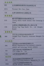 2014中国特许加盟展览会(福州站）展商名录