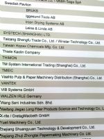 2010第十八届中国国际纸浆造纸暨纸制品工业展览会及会议展商名录