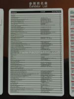 2011亚洲国际标签印刷展览会展商名录